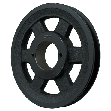 Cast Iron 4L, A Belt Cross 7.75 in OD 1 Groove Sheave